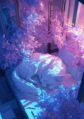 Sleeping Cat Flowers