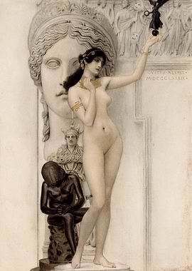 Gustav Klimt's Allegory of Tragedy