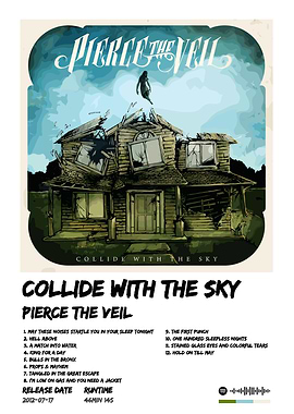 Pierce the Veil - Collide With The Sky album cover