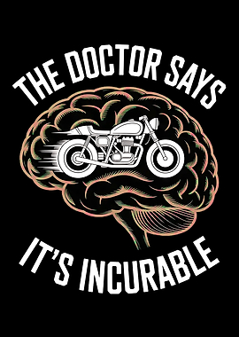 Motorcycle Obsessed Brain