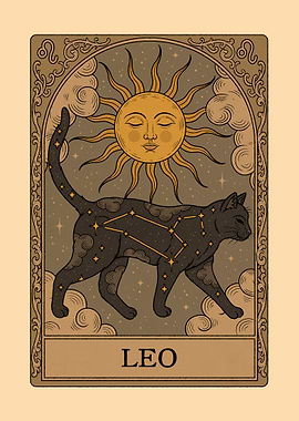 Cats Constellations - Leo