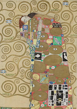 The Expectation by Gustav Klimt