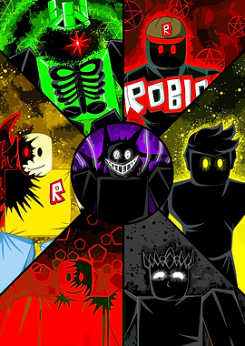 Roblox Characters Collage