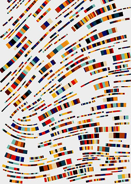 Colorful Abstract Rectangular Pattern