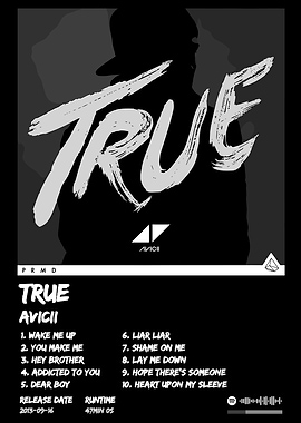 Avicii - True Album Cover