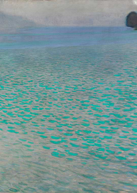 Lake Attersee by Gustav Klimt