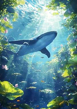 Whale Underwater Paradise