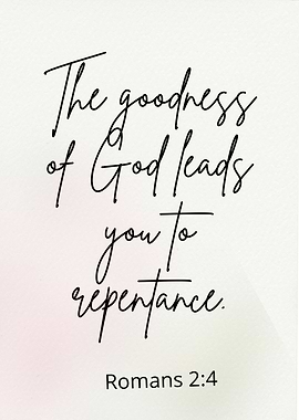 The goodness of God leads