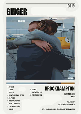 Brockhampton Ginger Album Cover Art