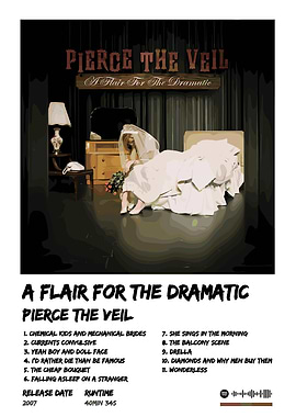 Pierce The Veil A Flair For The Dramatic Album Cover
