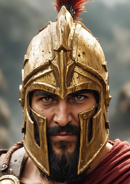King Leonidas Portrait