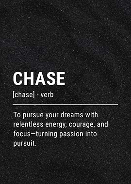 Chase: Definition