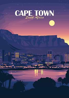 Cape Town South Africa Cityscape