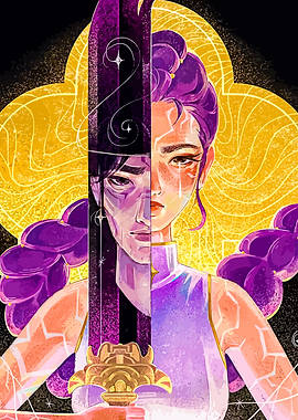 Kpop Hunter with Sword