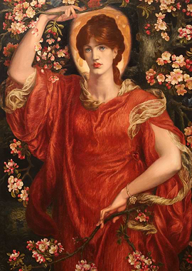 Proserpine by Dante Gabriel Rossetti