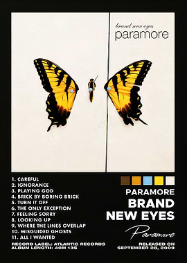 Paramore - Brand New Eyes Album Cover