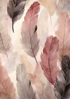 Feather Pattern Vintage