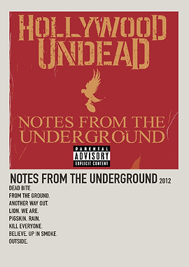 Hollywood Undead Notes From Underground Album