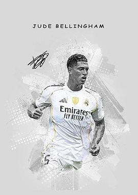 Jude Bellingham Portrait