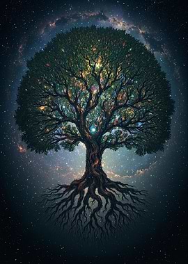 Yggdrasil the Norse tree of Life