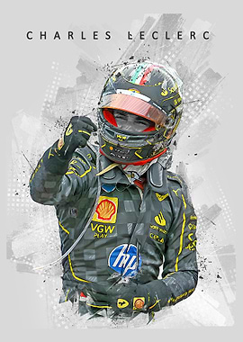 Charles Leclerc Portrait