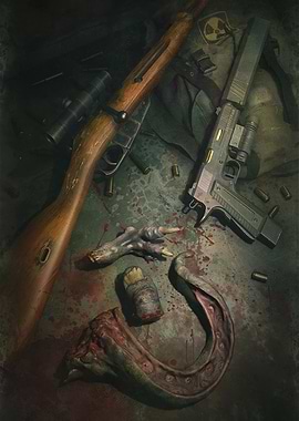 Post-Apocalyptic Armory and Remains