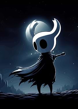 Hollow Knight in Moonlight
