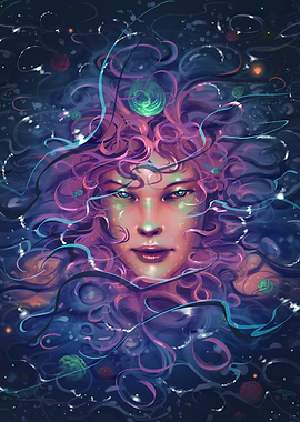 Beautiful Mermaid Fantasy Art