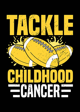 Tackle Childhood Cancer Football