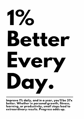 1% Better Every Day Motivation