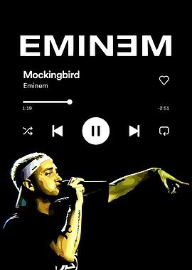 Eminem Mockingbird Song Art