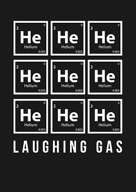 Laughing Gas Helium Periodic Table
