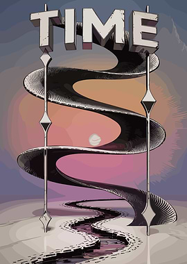 Surreal Time Marble Run Landscape