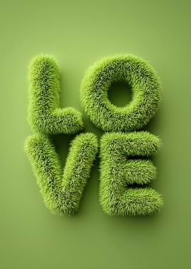 Green Furry Love