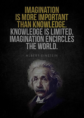 Albert Einstein: Imagination is Key