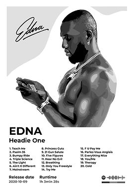 Headie One - Edna Album Cover