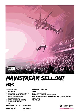 MGK Mainstream Sellout Album Cover