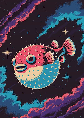 Pufferfish in Space