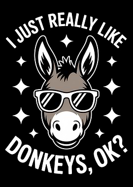 I Like Donkeys, OK? Design