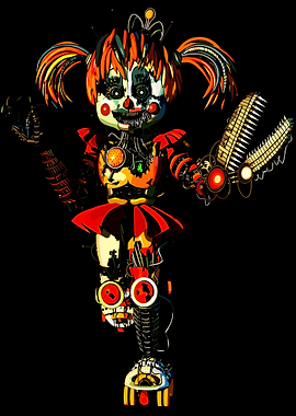 Scary Circus Baby Animatronic