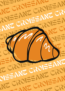 A french croissant