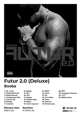 Booba Futur 2.0 (Deluxe) Album Cover