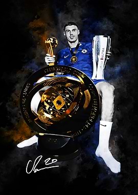 Palmer with Trophies