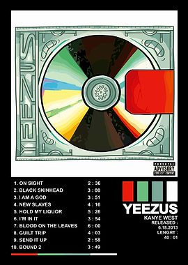 kanye west Yeezus Album Cover Art