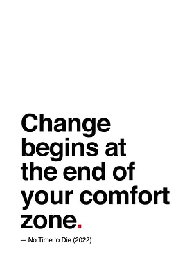 Inspirational Quote from No Time to Die