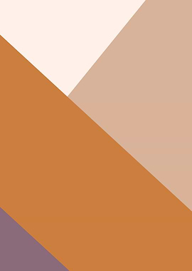 Abstract Geometric Color Block Design