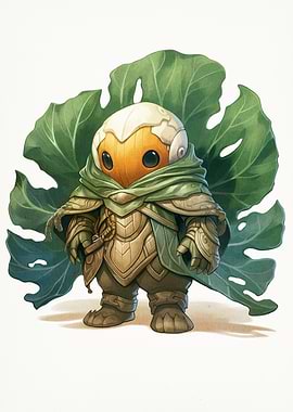 Cabbage Knight Character
