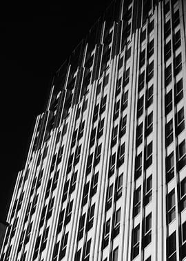 Monochrome Building Facade