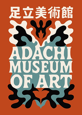 Adachi Museum of Art Poster