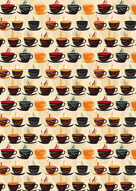 Coffee Cup Pattern